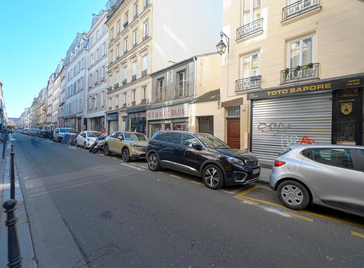 Апартаменты Cosy Renovated Studio In Heart Of Marais, Best Area To Discover In Париж Экстерьер фото